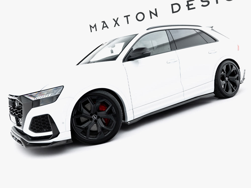 Carbon Fiber Side Skirts compatible with Audi RS Q8 Mk1