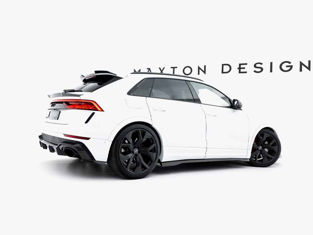 Carbon Fiber Side Skirts compatible with Audi RS Q8 Mk1