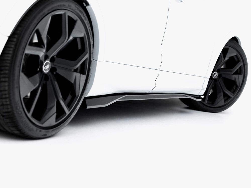 Carbon Fiber Side Skirts compatible with Audi RS Q8 Mk1