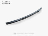 Carbon Fiber Tailgate Spoiler (Lower) compatible with Audi RS Q8 / SQ8 / Q8 S Line / Q8 Mk1