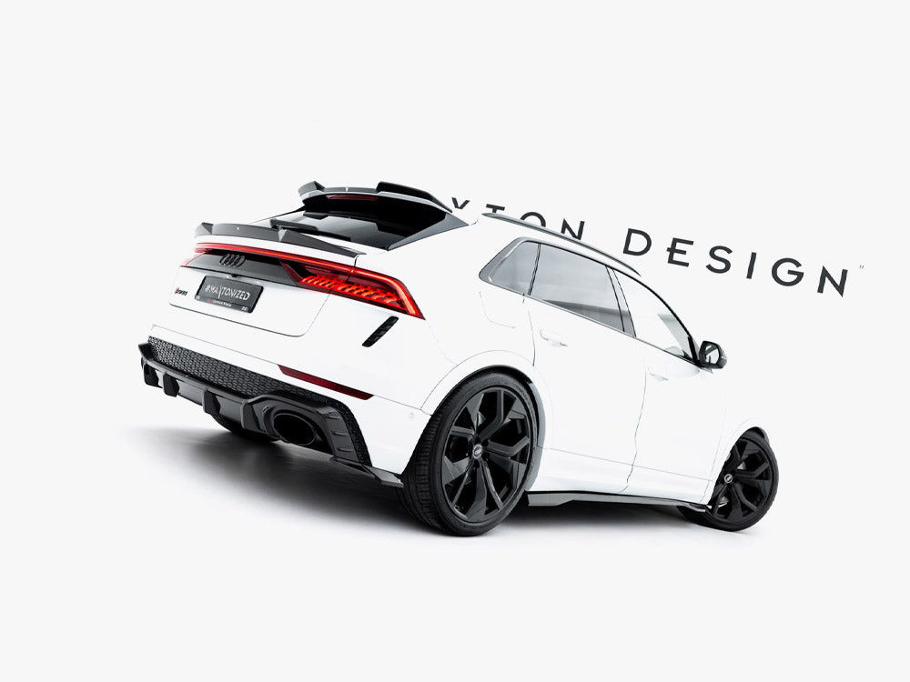 Carbon Fiber Rear Side Splitters compatible with Audi RS Q8 Mk1
