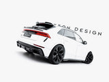 Carbon Fiber Rear Side Splitters compatible with Audi RS Q8 Mk1