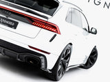 Carbon Fiber Rear Side Splitters compatible with Audi RS Q8 Mk1