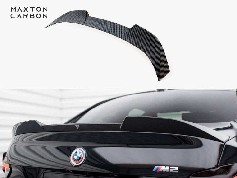 Carbon Fiber Tailgate Spoiler compatible with BMW M2 G87 / M240i / 2 M-Pack / 2 Standard G42