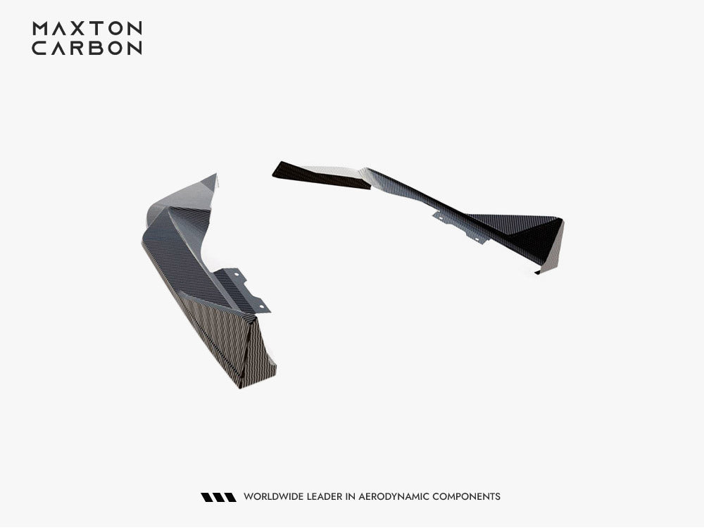 Carbon Fiber Rear Side Splitters compatible with BMW M2 G87