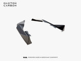 Carbon Fiber Rear Side Splitters compatible with BMW M2 G87