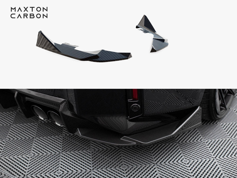 Carbon Fiber Rear Side Splitters compatible with BMW M2 G87