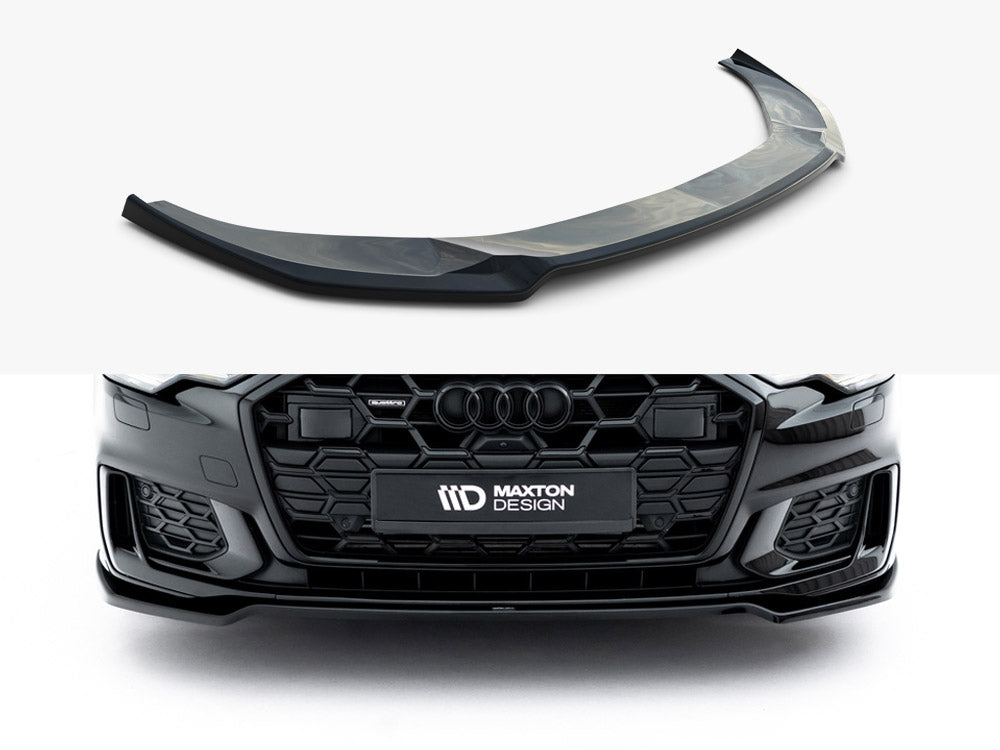 Front Splitter V.1 compatible with Audi A6 S Line / S6 C8 / C8 Facelift