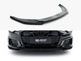Front Splitter V.1 compatible with Audi A6 S Line / S6 C8 / C8 Facelift