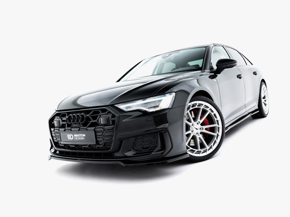 Front Splitter V.1 compatible with Audi A6 S Line / S6 C8 / C8 Facelift