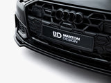 Front Splitter V.1 compatible with Audi A6 S Line / S6 C8 / C8 Facelift