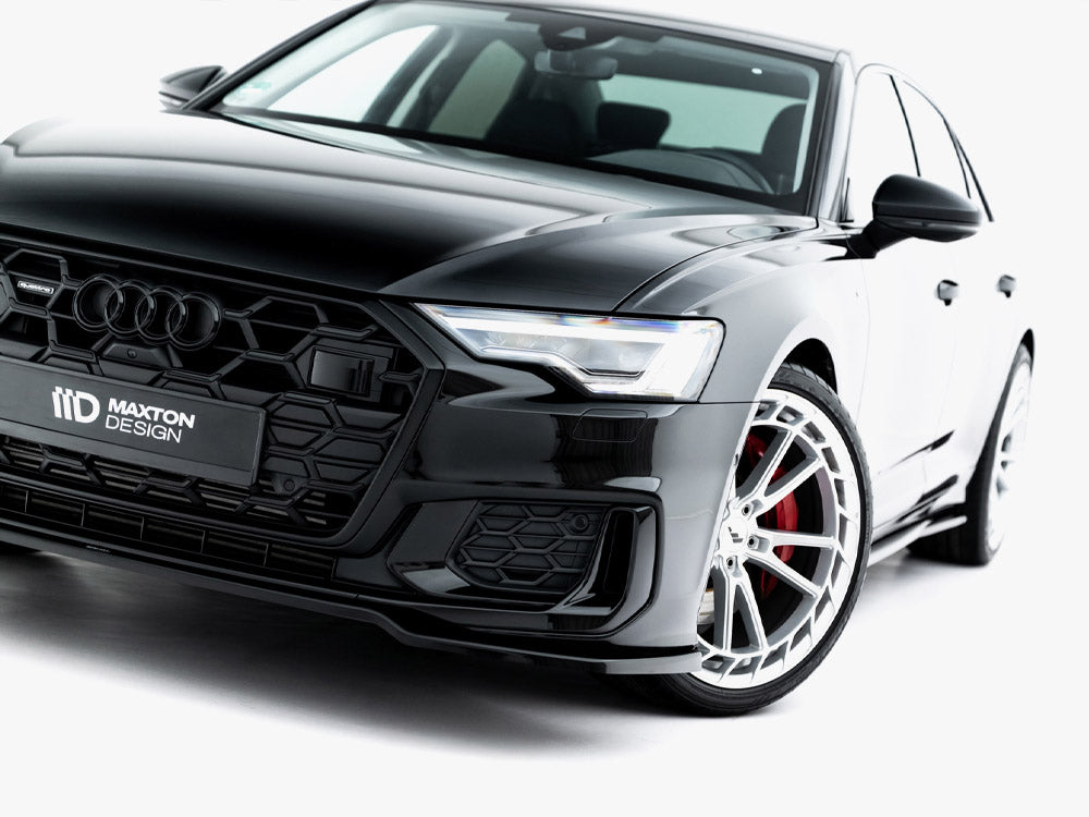 Front Splitter V.1 compatible with Audi A6 S Line / S6 C8 / C8 Facelift