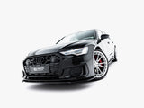 Front Splitter V.2 compatible with Audi A6 S Line / S6 C8 / C8 Facelift