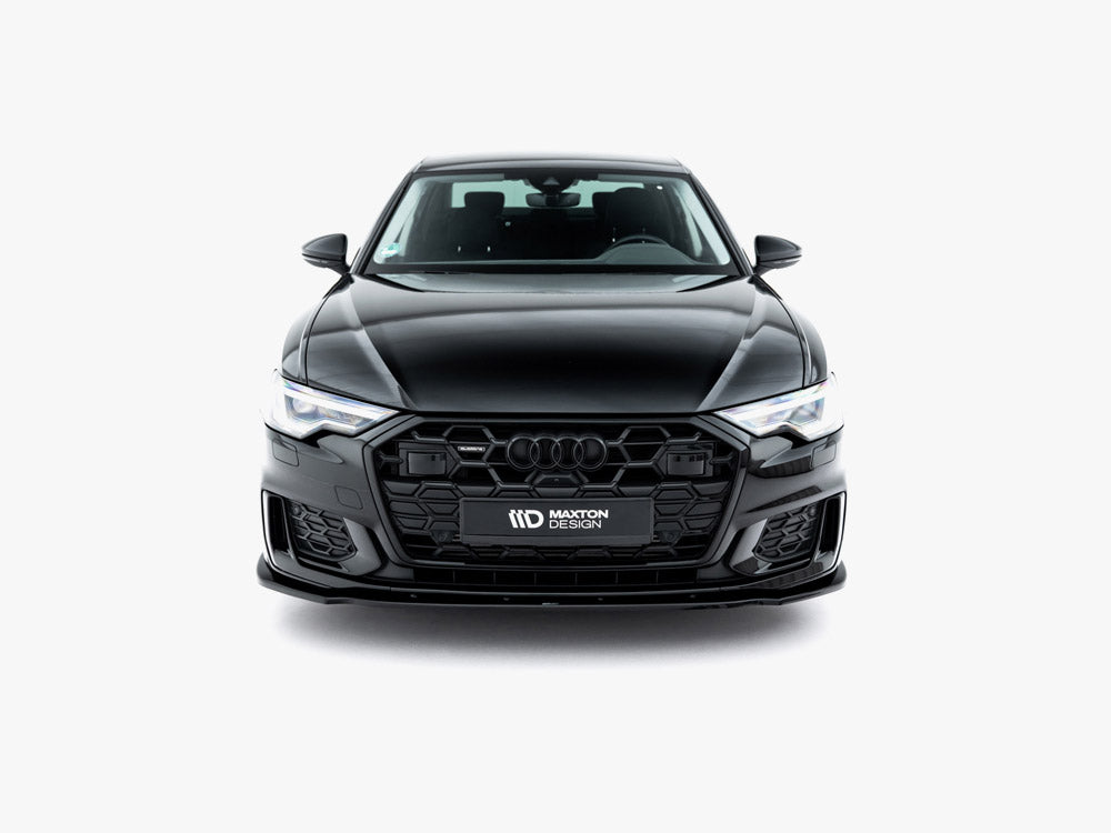Front Splitter V.2 compatible with Audi A6 S Line / S6 C8 / C8 Facelift
