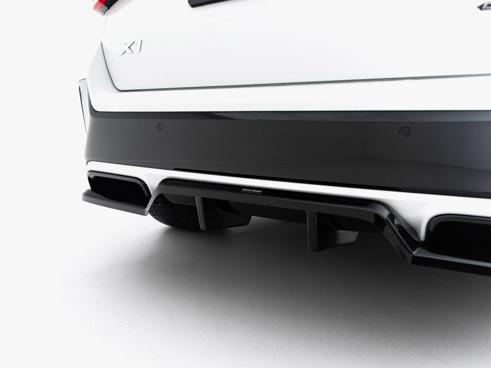 Rear Splitter (Vertical Bars) compatible with BMW X1 M-Pack U11