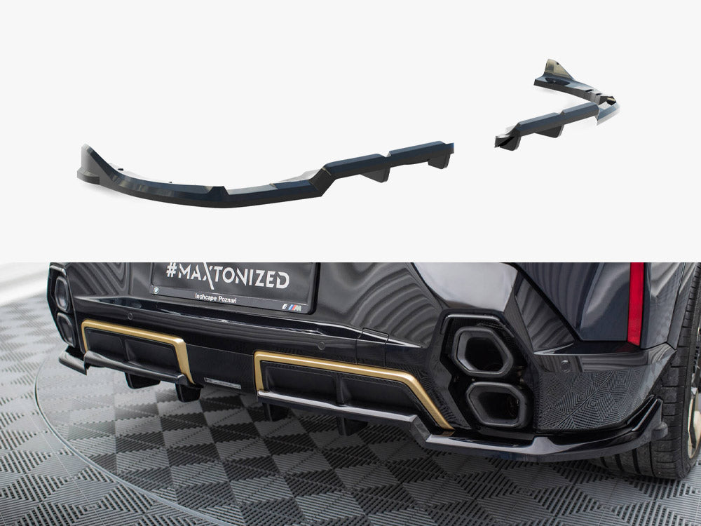 Rear Splitter (Vertical Bars) compatible with BMW XM G09