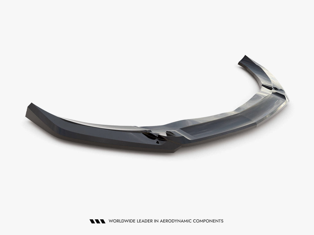 Front Splitter V.4 compatible with Mercedes-AMG CLA 45 Aero C117 Facelift