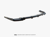 Rear Splitter (Vertical Bars) compatible with Mercedes-AMG CLA 45 C117 Facelift