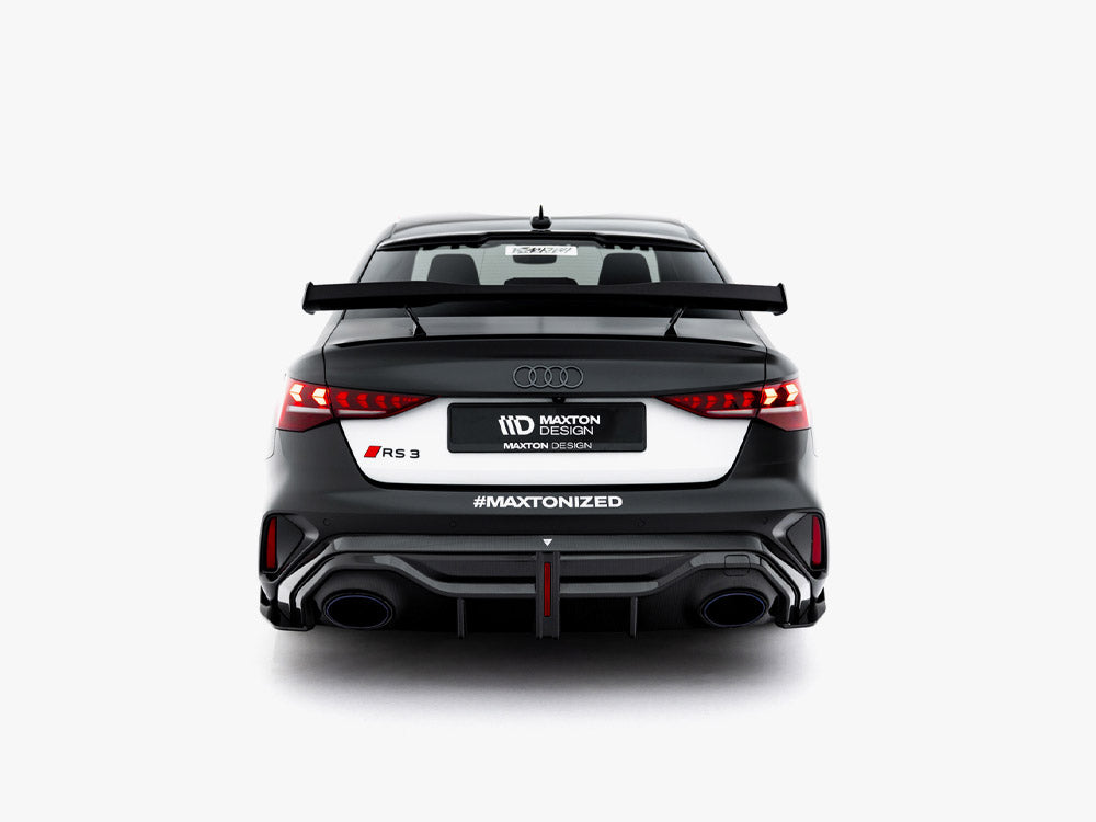 Carbon Spoiler compatible with Audi A3 / A3 S Line / S3 / RS 3 Sedan 8Y / 8Y Facelift