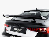 Carbon Spoiler compatible with Audi A3 / A3 S Line / S3 / RS 3 Sedan 8Y / 8Y Facelift