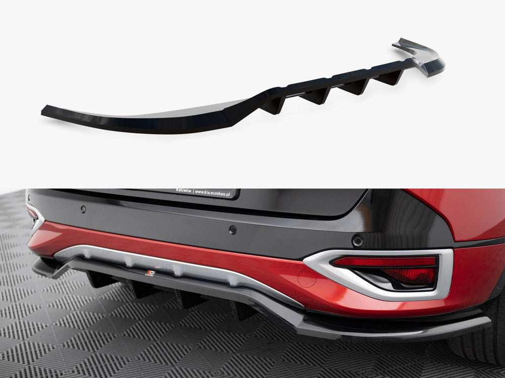 Rear Splitter (Vertical Bars) compatible with Kia Sportage GT-Line Mk5
