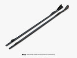 Side Skirts Diffusers V.2 + Flaps compatible with BMW 2 Coupe M-Pack / M240i G42