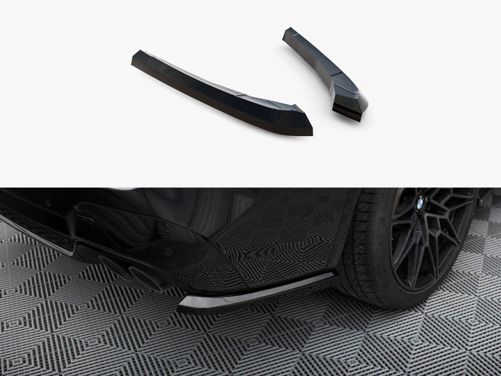 Rear Side Splitters V.1 compatible with BMW X3 M F97 / F97 Facelift