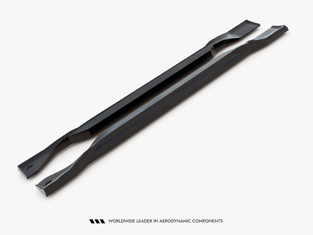 Side Skirts Diffusers compatible with Jeep Compass Limited Mk2 Facelift