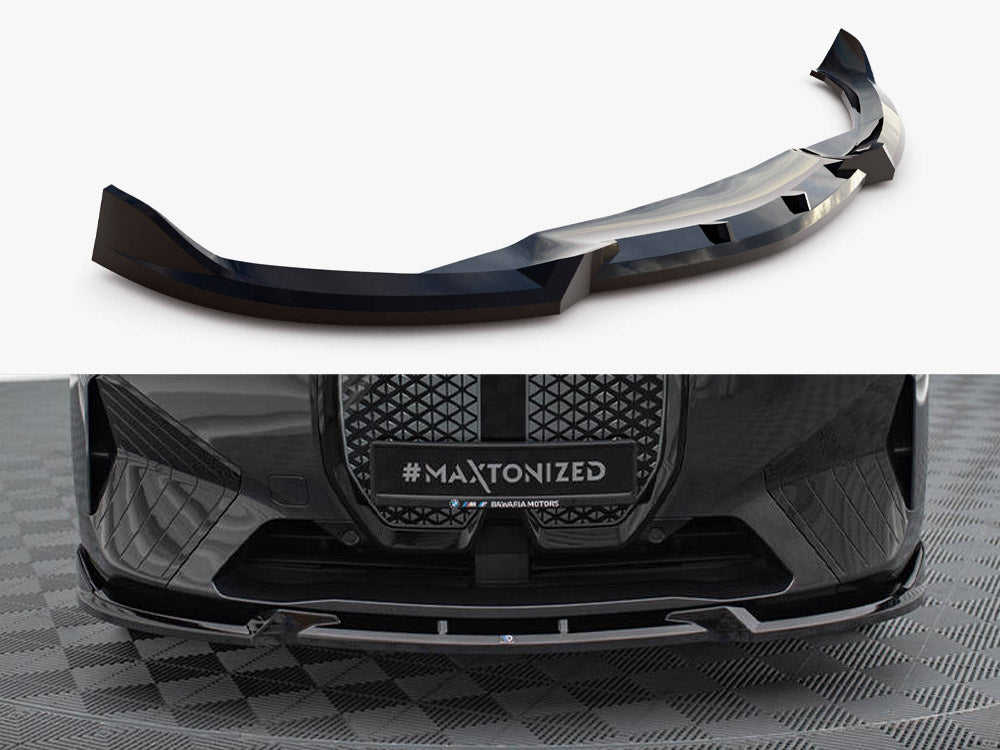 Front Splitter V.1 compatible with BMW iX M-Pack I20