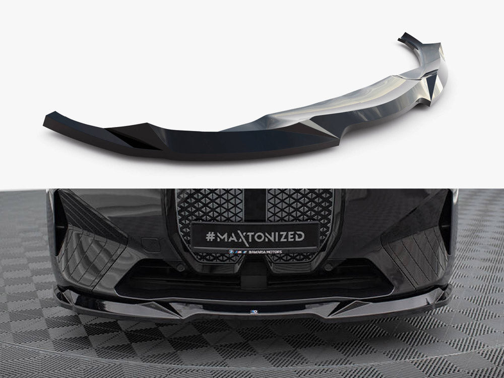 Front Splitter V.2 compatible with BMW iX M-Pack I20