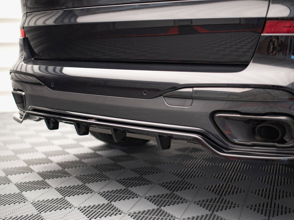 Rear Splitter (Vertical Bars) compatible with BMW X7 M-Pack G07