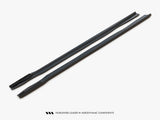 Side Skirts Diffusers compatible with BMW X7 M-Pack G07