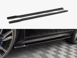 Side Skirts Diffusers compatible with BMW X7 M-Pack G07