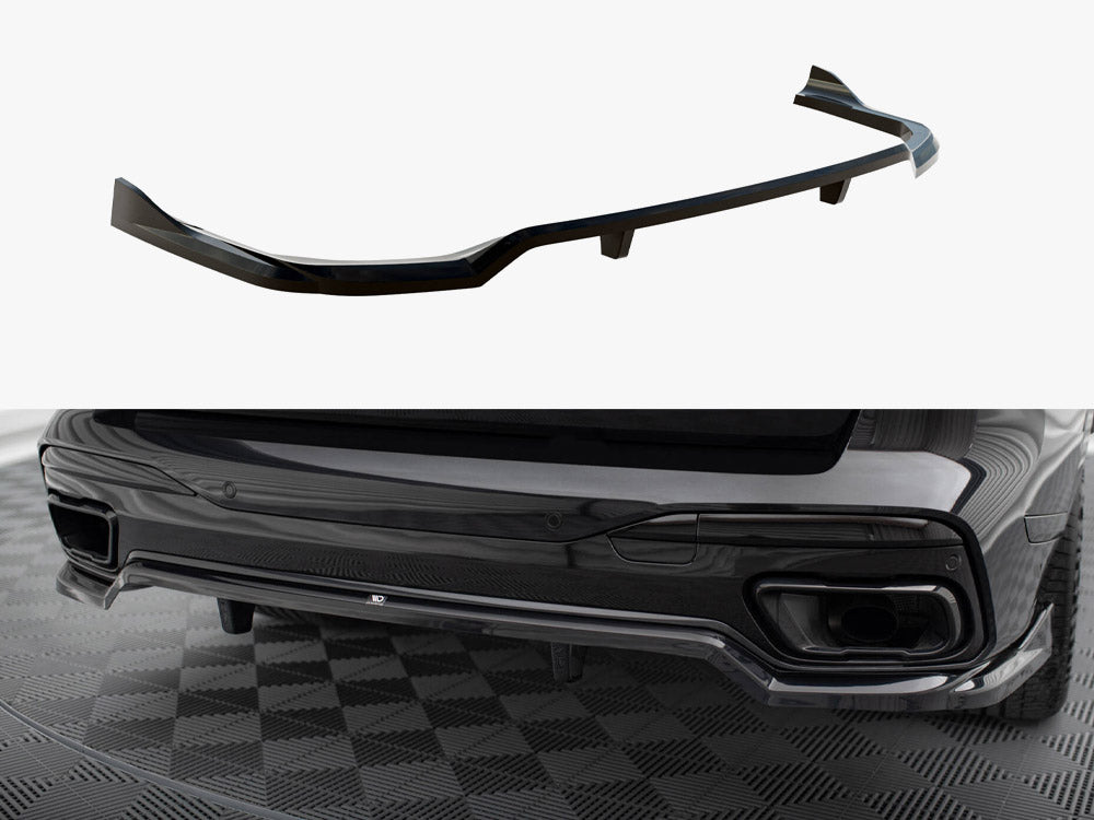 Rear Splitter (Vertical Bars) compatible with BMW X7 M-Pack G07 Facelift
