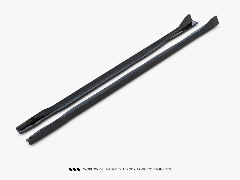 Side Skirts Diffusers compatible with BMW X7 M-Pack G07 Facelift