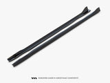 Side Skirts Diffusers compatible with BMW X7 M-Pack G07 Facelift