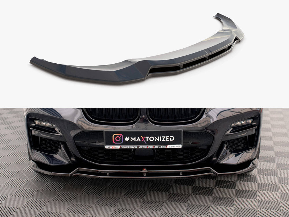 Front Splitter V.1 compatible with BMW X3 M40d / M40i / M-Pack G01