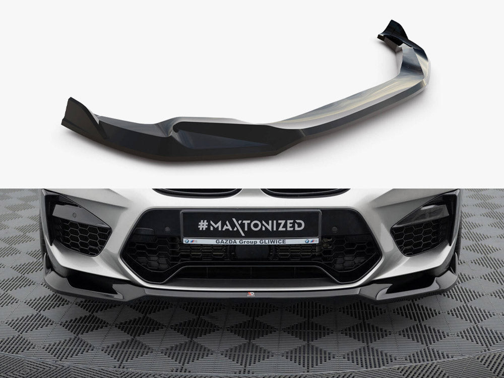 Front Splitter V.2 compatible with BMW X4 M F98