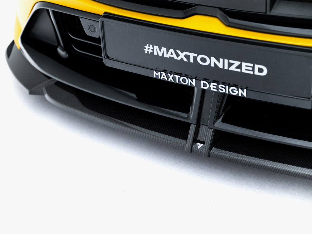 Carbon Fiber Front Splitter compatible with BMW M135i / 1 M-Pack F70