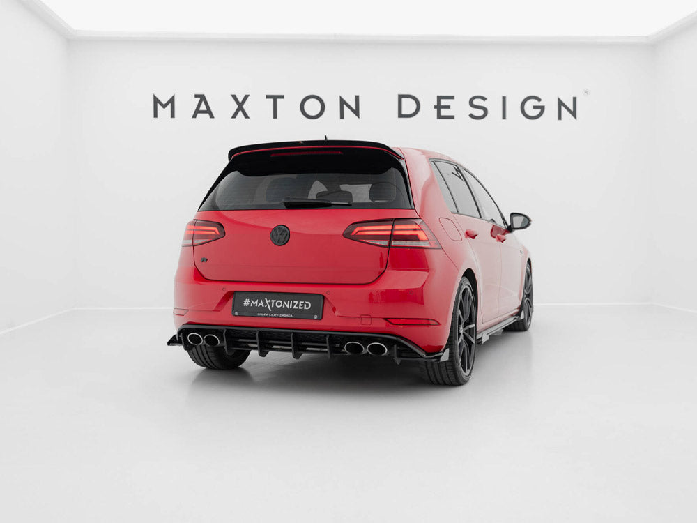 Rear Side Flaps compatible with Volkswagen Golf R Mk7 Facelift