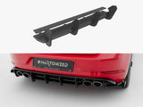 Street PRO Rear Diffuser compatible with Volkswagen Golf R Mk7 Facelift