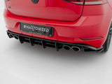 Street PRO Rear Diffuser compatible with Volkswagen Golf R Mk7 Facelift