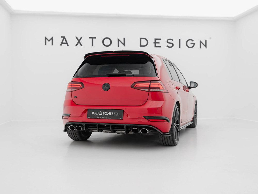 Rear Valance compatible with Volkswagen Golf R Hatchback Mk7 Facelift