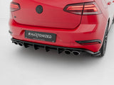 Rear Valance compatible with Volkswagen Golf R Hatchback Mk7 Facelift