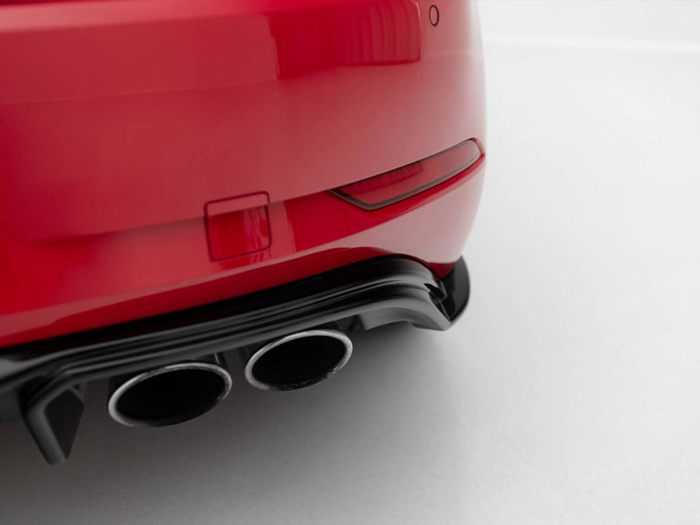 Rear Valance V.3 compatible with Volkswagen Golf R Mk7 Facelift