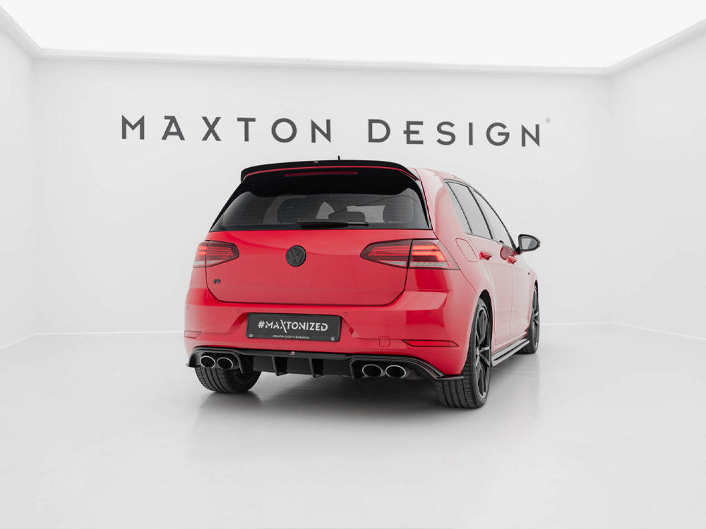 Rear Valance V.3 compatible with Volkswagen Golf R Mk7 Facelift