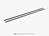 Street PRO Side Skirts Diffusers compatible with Volkswagen Golf R / R-Line Mk7 Facelift