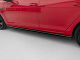 Side Skirts Diffusers V.4 compatible with Volkswagen Golf R / R-Line Mk7 Facelift