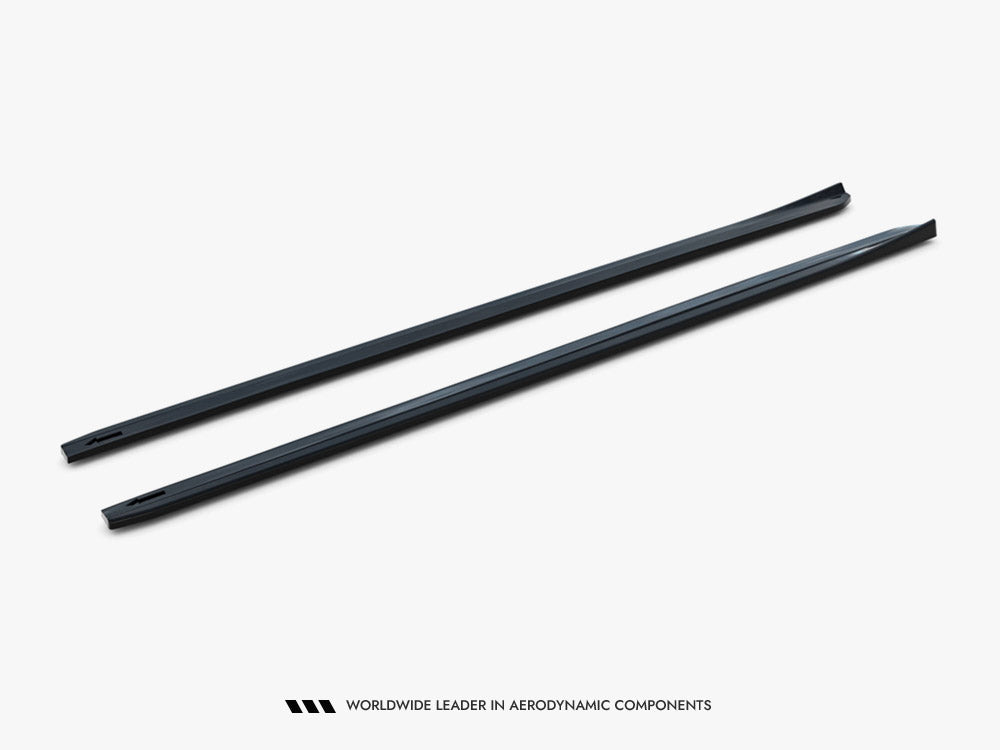 Side Skirts Diffusers V.4 compatible with Volkswagen Golf R / R-Line Mk7 Facelift