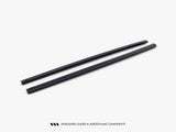 Side Skirt Diffusers V.1 compatible with Volkswagen Golf GTI / GTD Mk7 / Mk7 Facelift (wide)